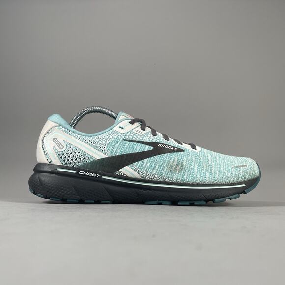 Brooks Ghost 14 Womens 10.5B Green Running Shoe Athletic Walking Gym Sneaker GUC - Picture 6 of 9